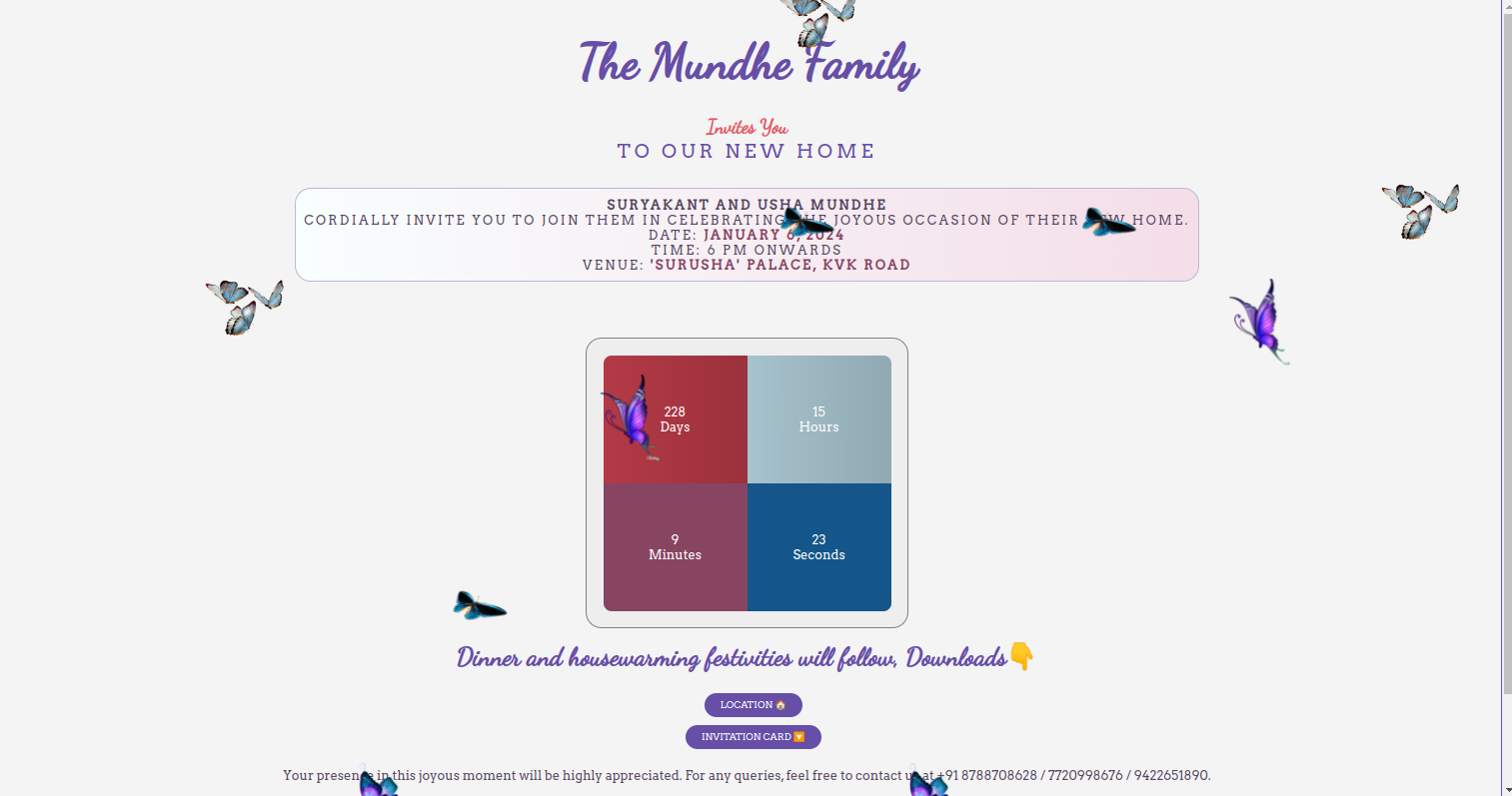 Housewarming Invitation