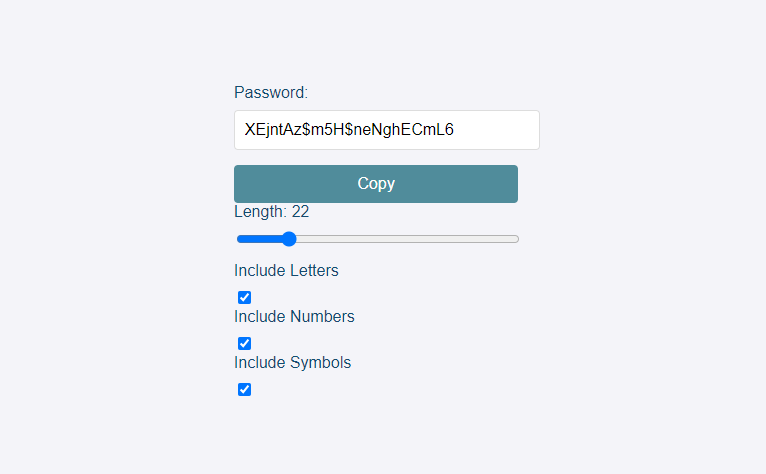 Password Generator